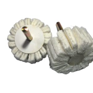 Mini Roda de Feltro 50x25 mm - 1 unidade
