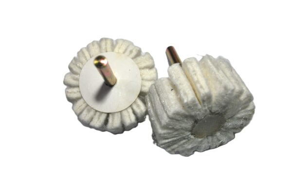 Mini Roda de Feltro 50x25 mm - 1 unidade
