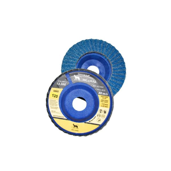 Disco Flap para Ferro - 1 unidade