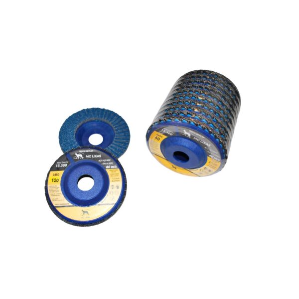 Kit com 10 - Disco Flap para Ferro