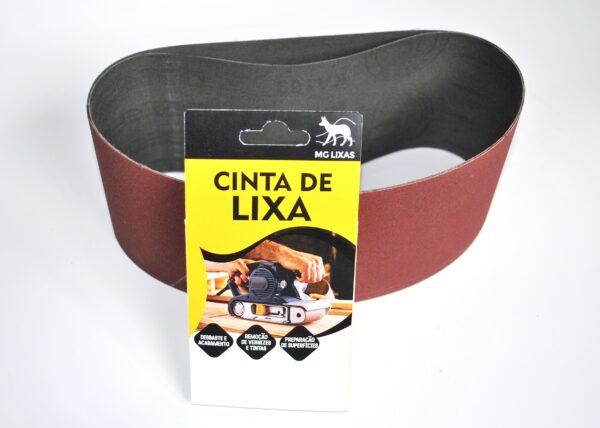 Cinta de Lixa para Madeira 610 x 100 mm - 1 unidade