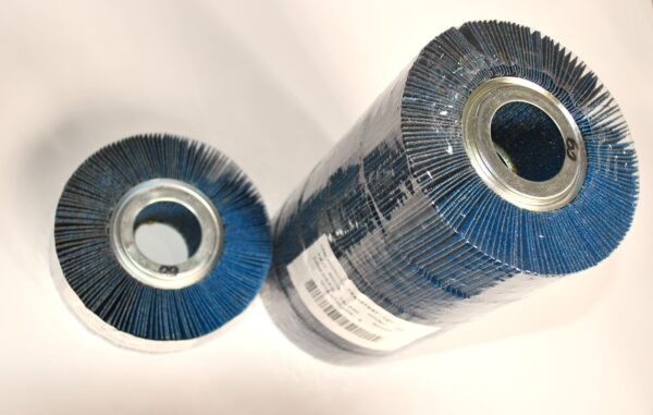 Roda de Lixa - 150mm x 50mm Zirconada - 10 unidades - Imagem 2